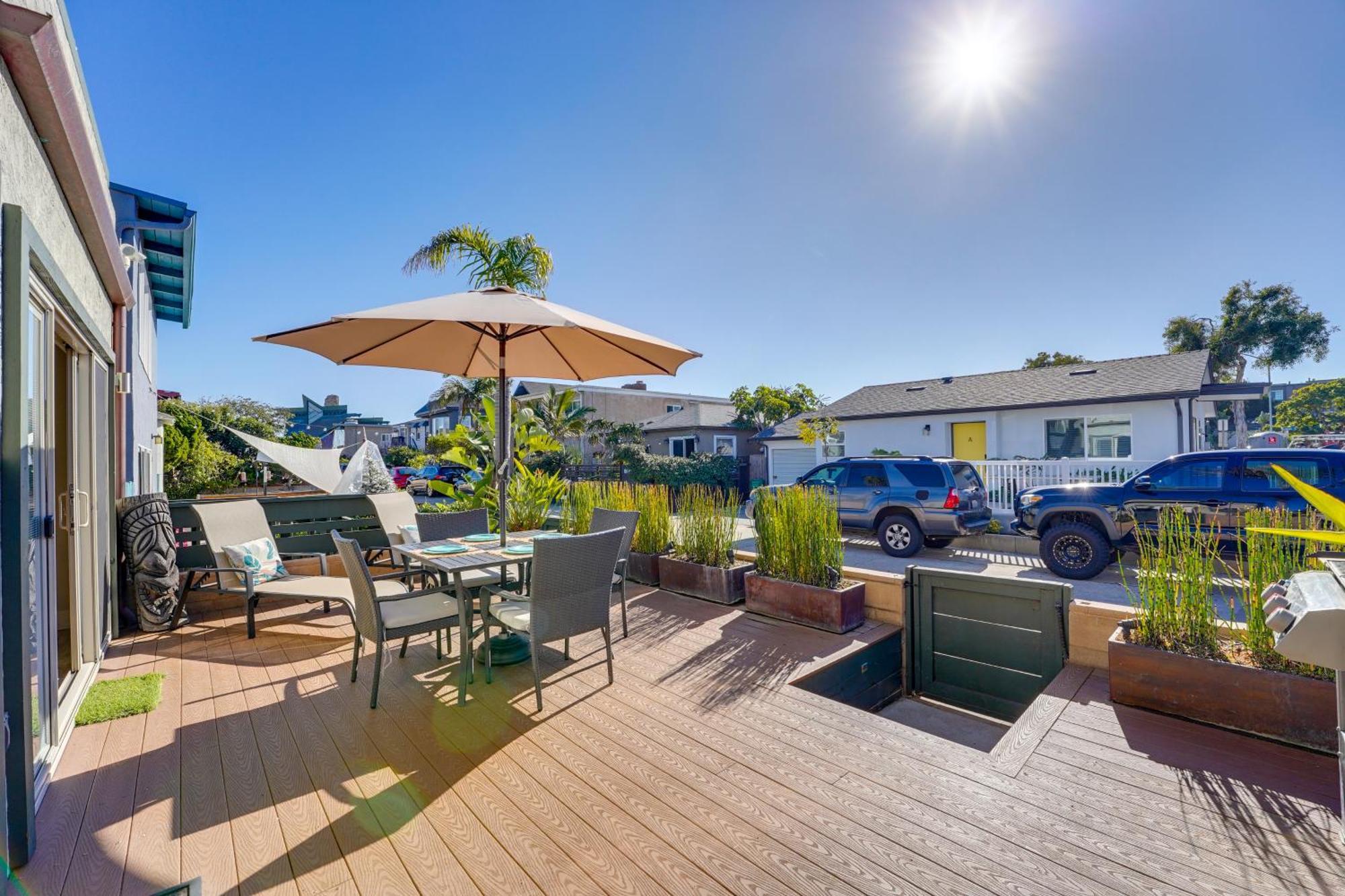 Stunning Beach Home - Large Patio, Parking, Ac & Dog Friendly! San Diego Bagian luar foto