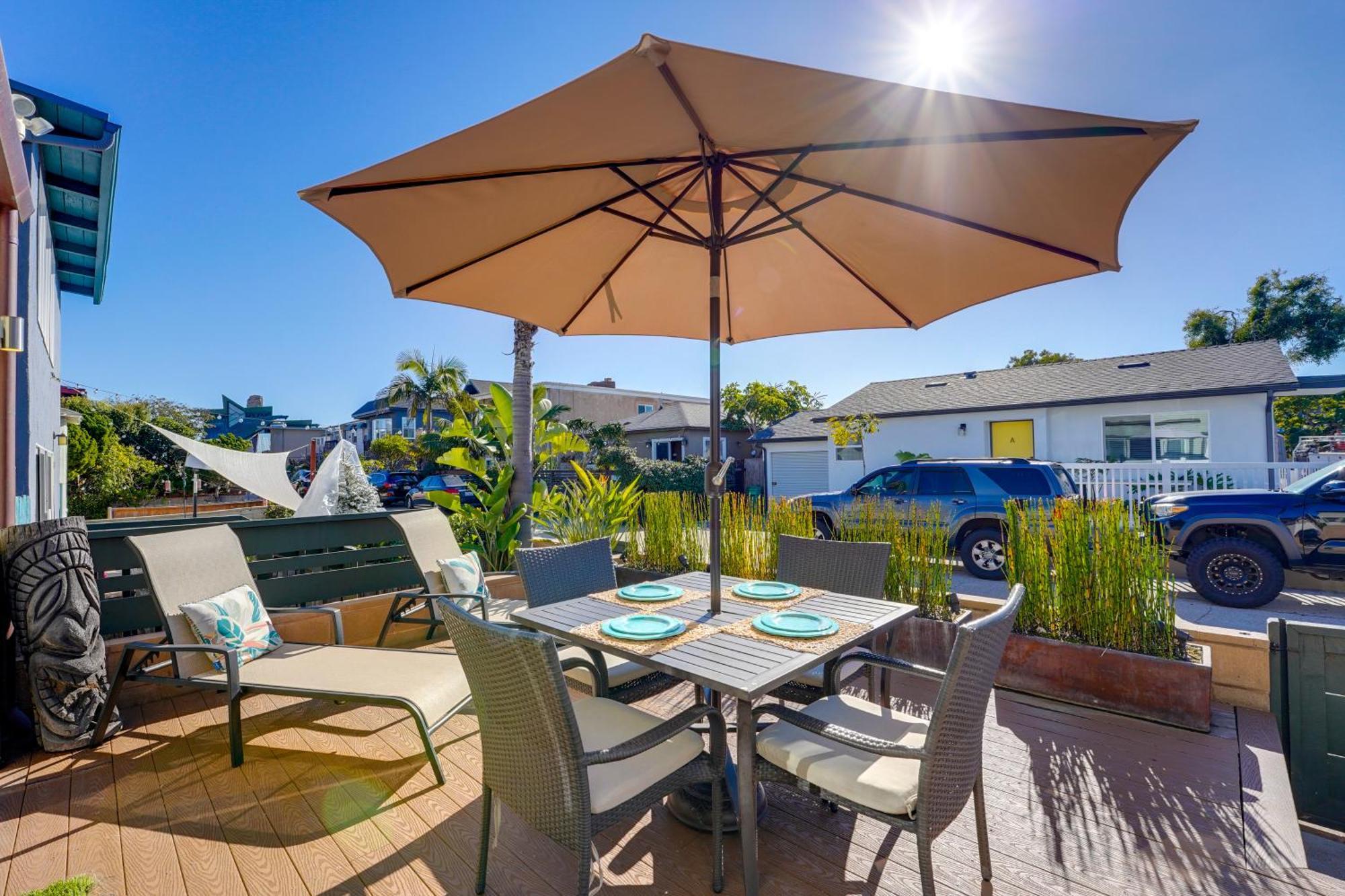 Stunning Beach Home - Large Patio, Parking, Ac & Dog Friendly! San Diego Bagian luar foto