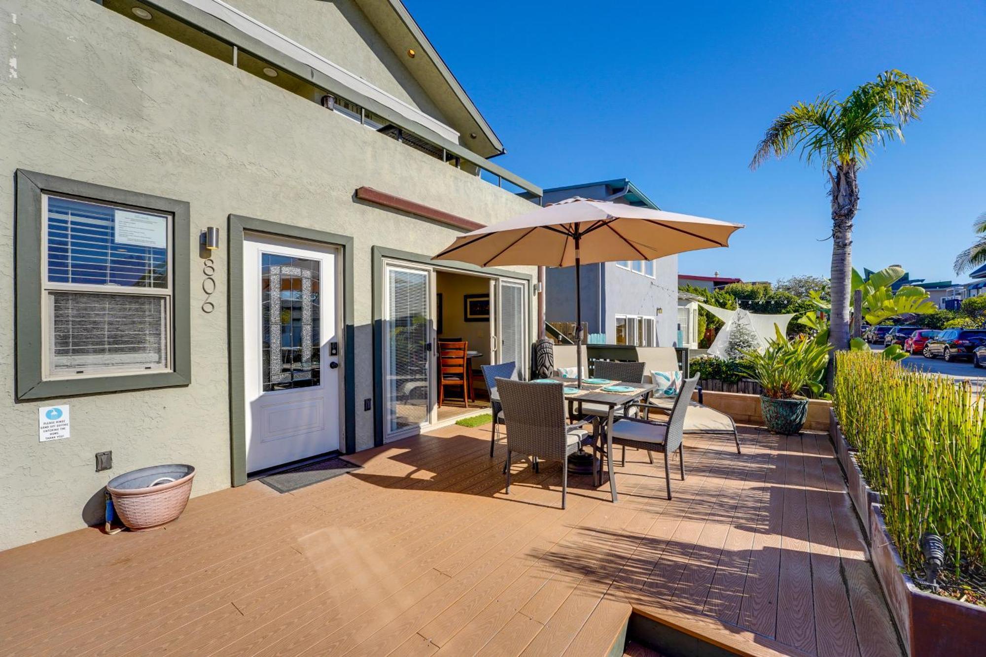 Stunning Beach Home - Large Patio, Parking, Ac & Dog Friendly! San Diego Bagian luar foto